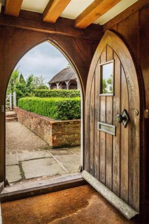 house. estate agency Alfold front door