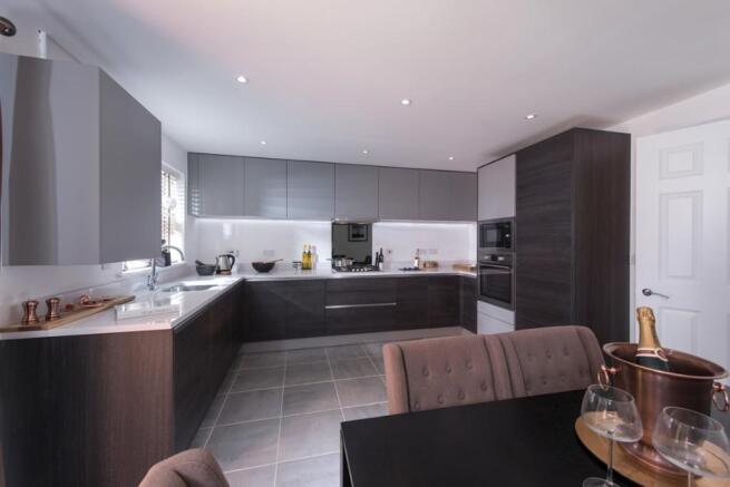 Kitchen to plot 6