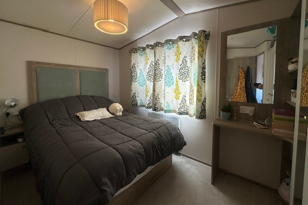 Main bedroom inside ABI St David 3 bedroom holiday