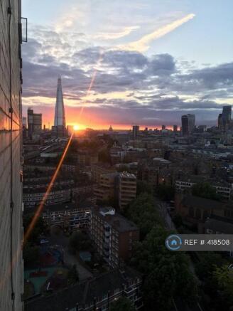 Sunset Leaning Over Balcony