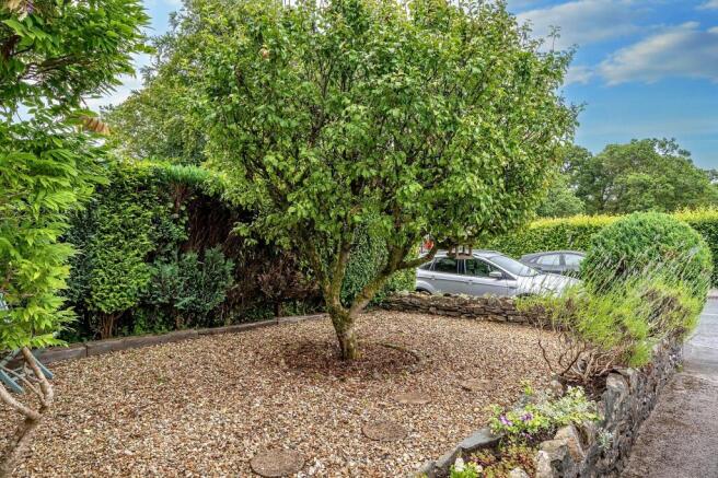 Easy maintenance front garden