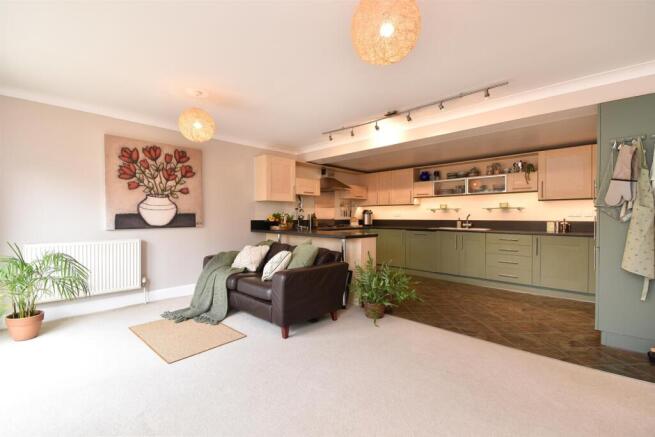 Open plan living space