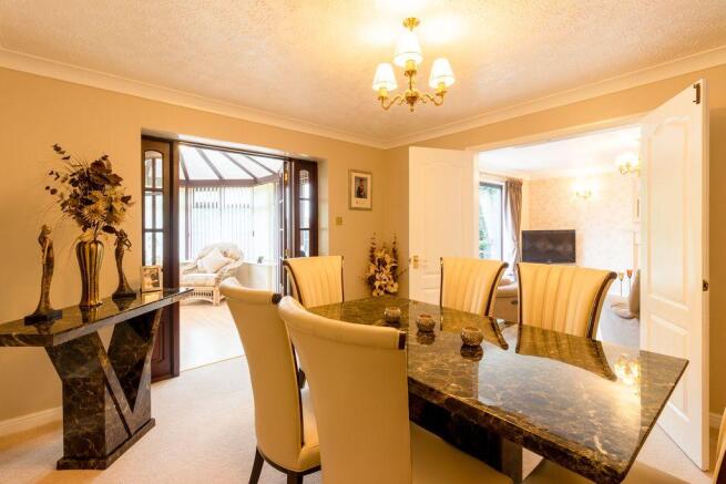 Dining Room To Conservatory and Living Room