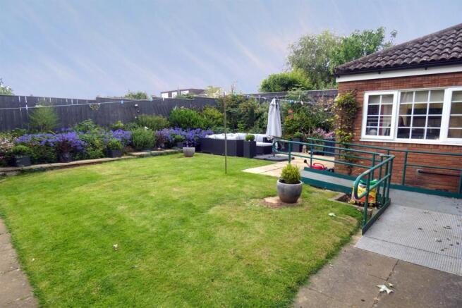 Rear garden