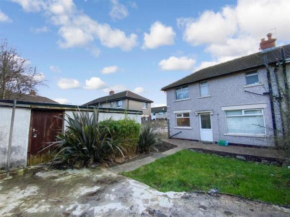 Rear of Property
