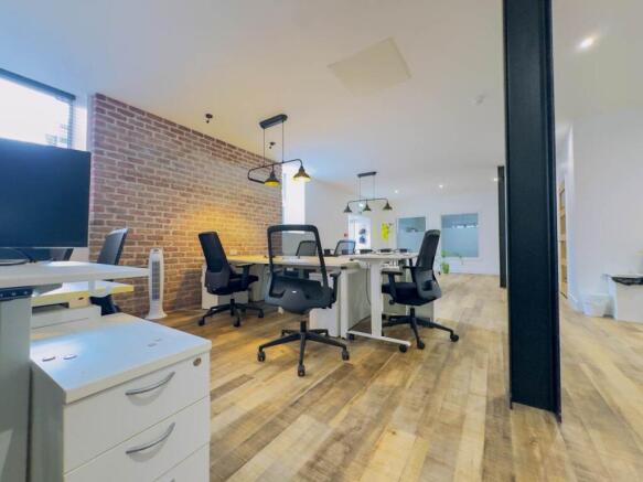 Open-plan office wit