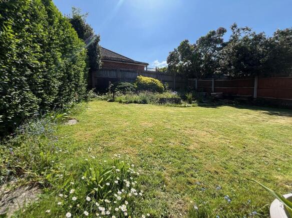 Rear garden