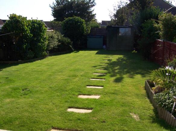 Rear garden