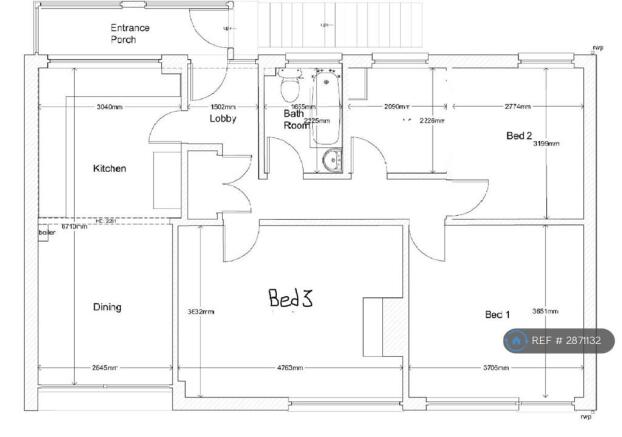 Room 3 Is The Most Spacious In The Flat