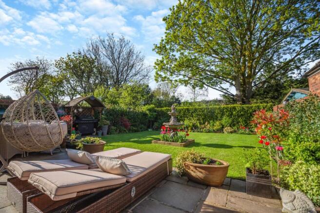 Rear garden