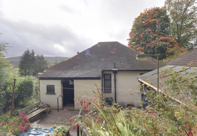 Back of the property