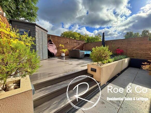 Rear garden