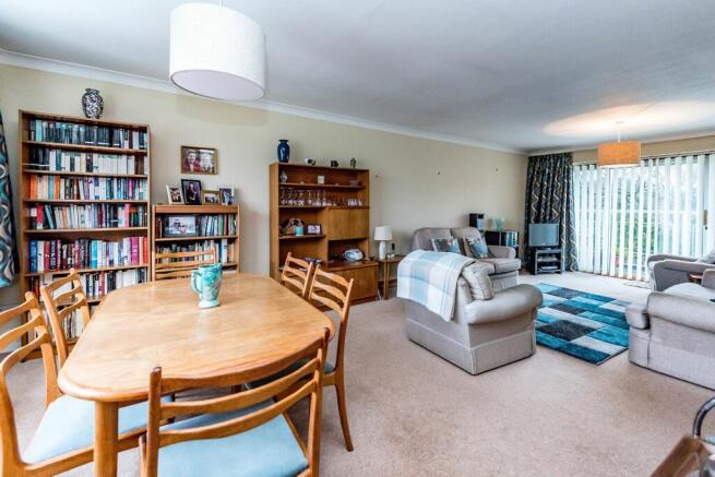 SITTING ROOM DINING AREA AND KITCHEN