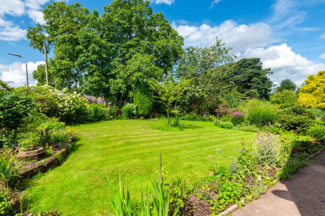 Rear garden