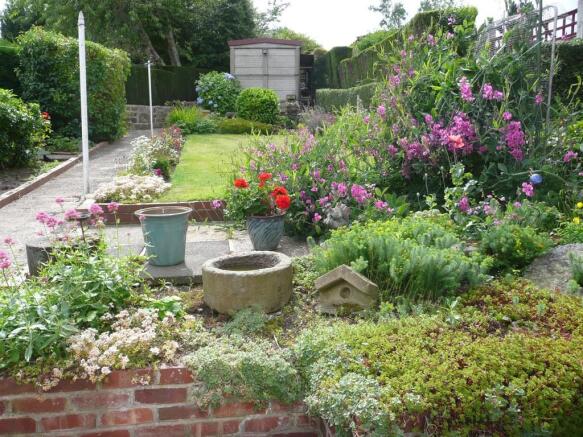 Rear garden