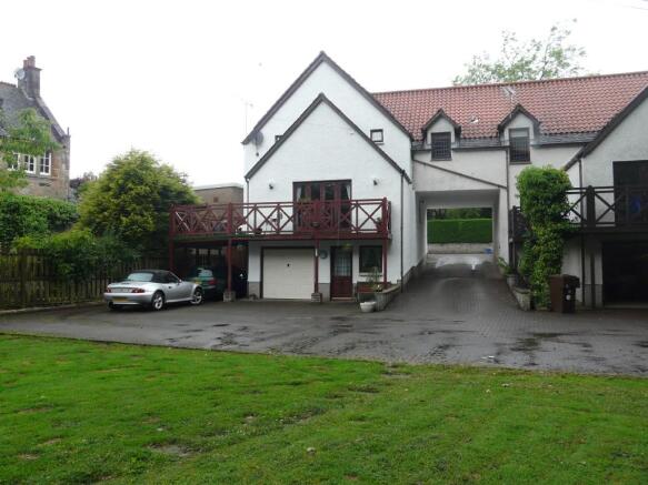 rear of property