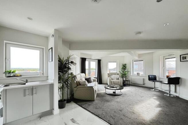 Open Kitchen/Living/