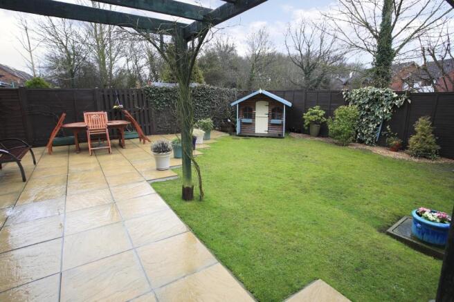 Rear garden