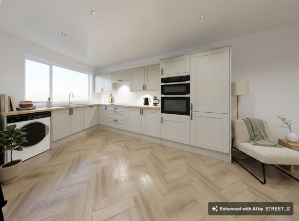 Kitchen / Dining / Living Area