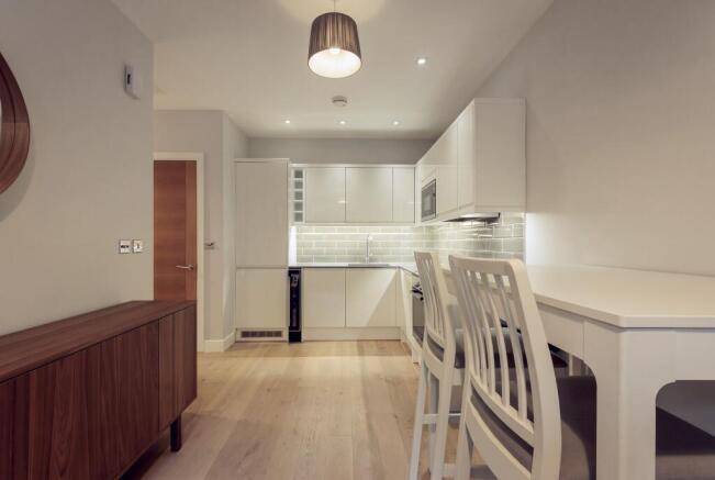 Open-plan living area