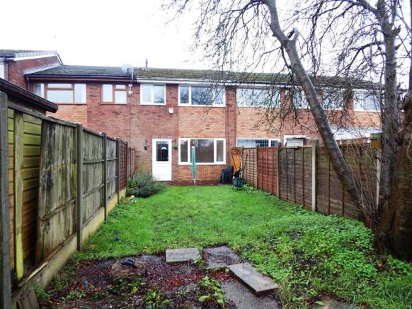Rear garden
