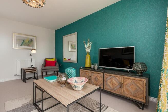 Make this room your own, with space to arrange your furniture, your way