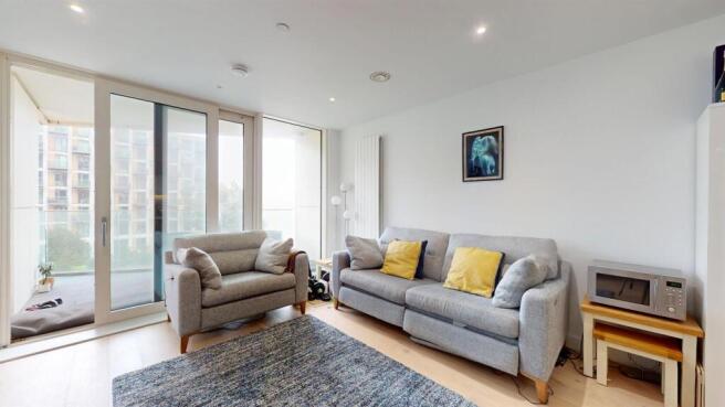 Spacious living room at Royal Crest Avenue For Sal