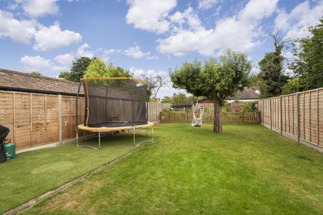 Rear garden
