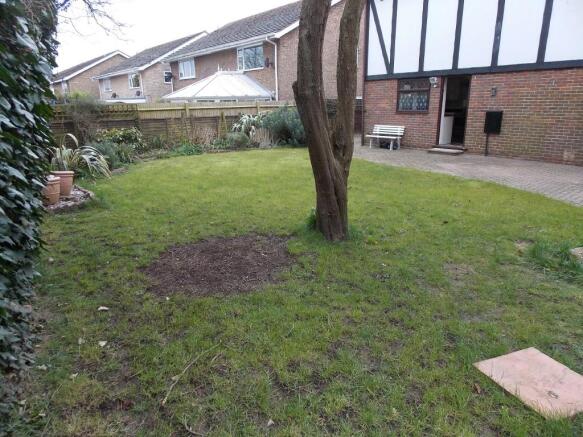 Rear garden