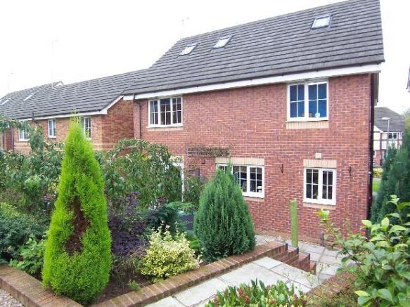 Rear of property