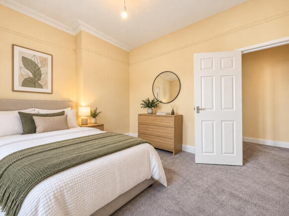 Flat 4 - Bedroom ...