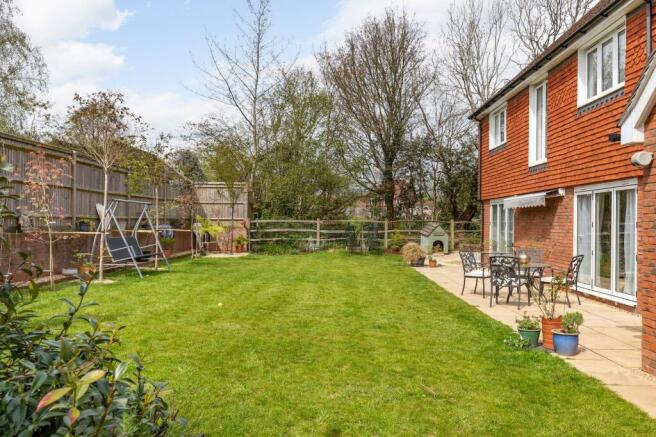 Rear garden