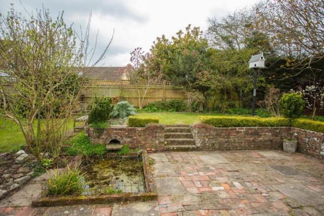 Rear garden