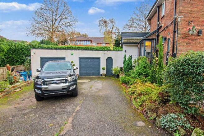 Driveway and Garage