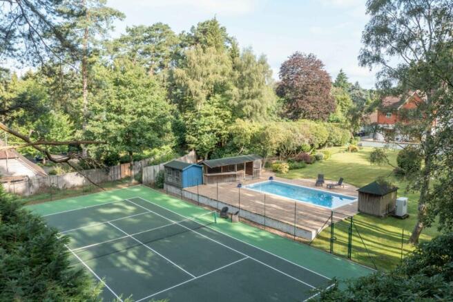 Pool & Tennis Court
