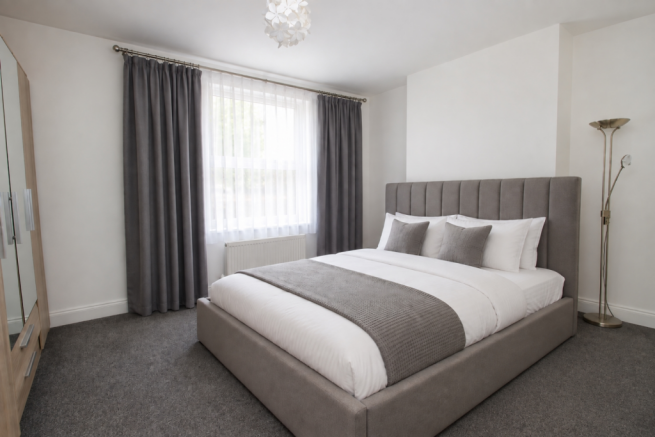 Modern Neutral Bedroom Interior