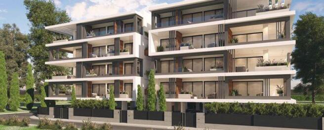 Front of Apartments