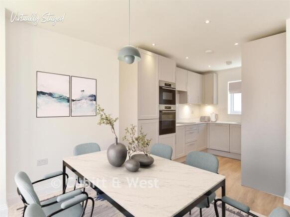 Kitchen/Diner Staged