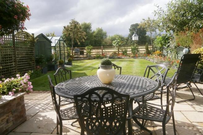 Rear garden