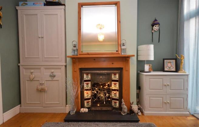 Feature fireplace