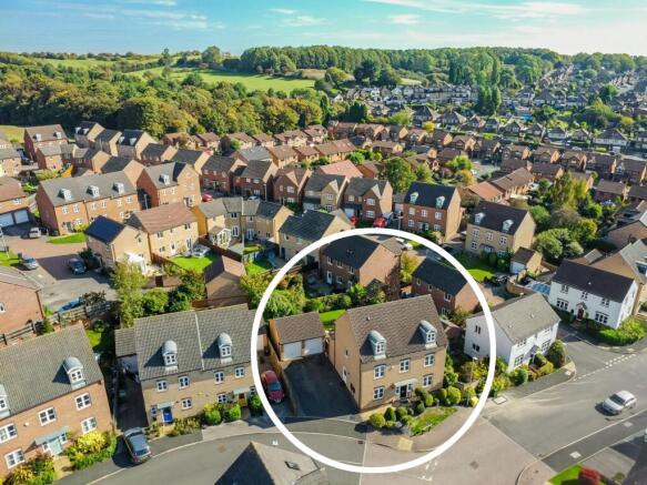 Drone showing Property from Front