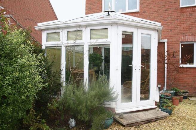 outside conservatory