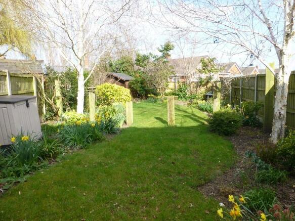 Rear garden