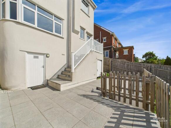 rear patio