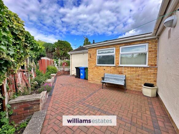 Rear Paved Area