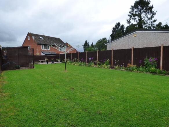 Rear garden