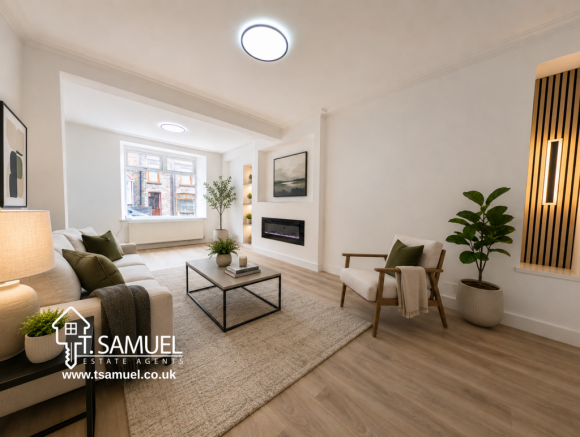 Staged Living Room