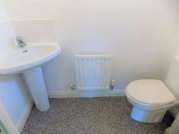 Ground floor cloakroom