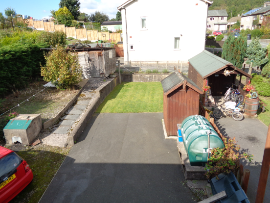 Rear garden