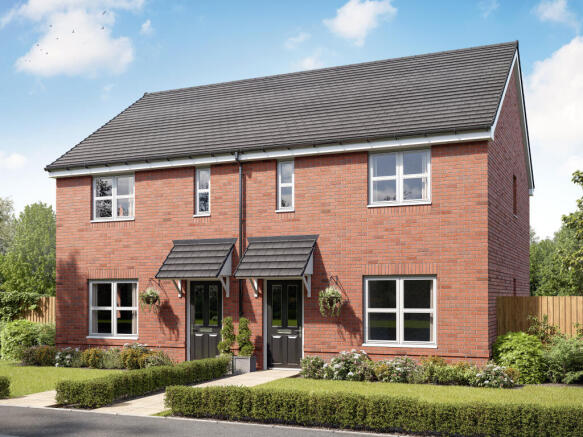 2-bed semi-detached on Glassworks, 
Common Lane, 
Knottingley, 
West Yorkshire, 
WF11 8BN, £209,950